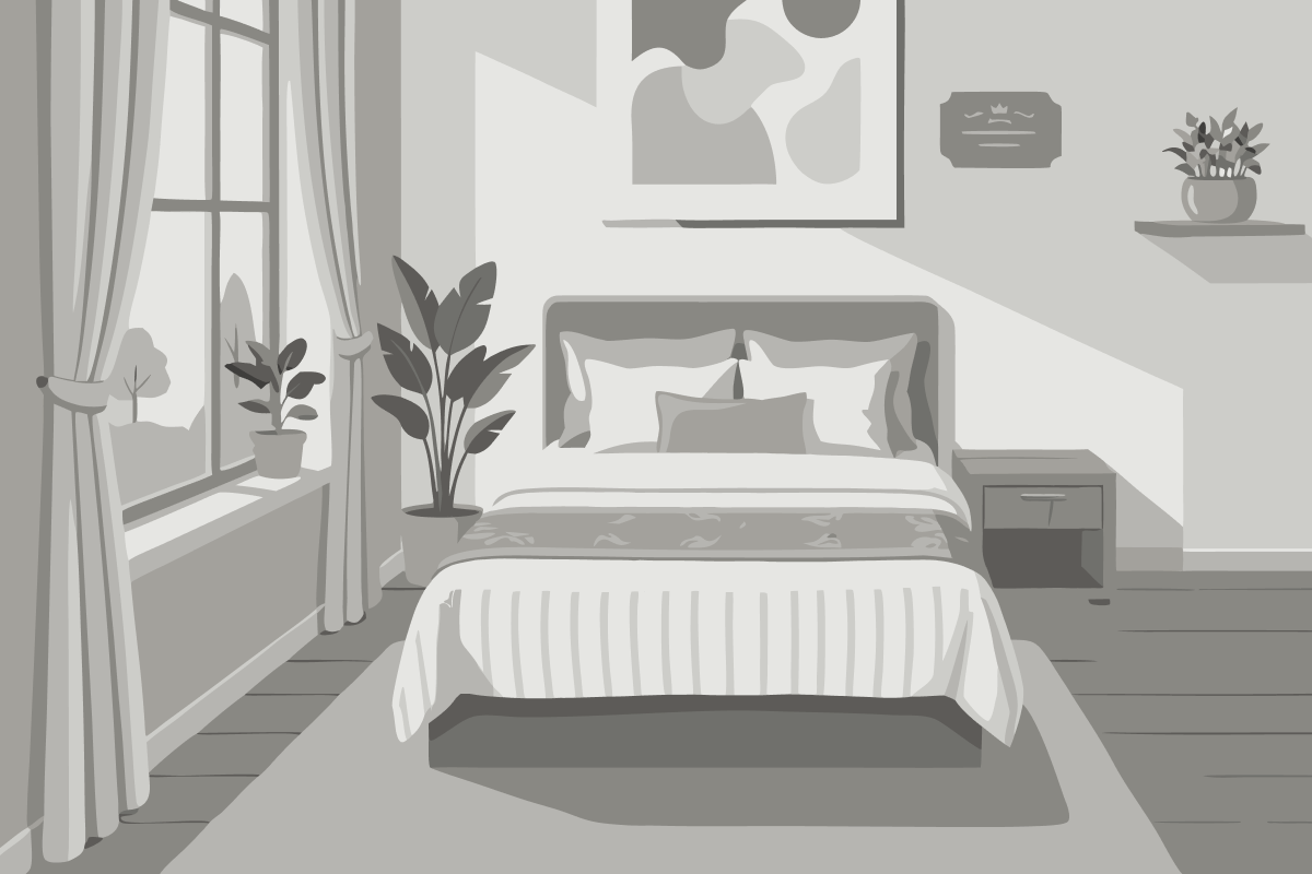 Quarto Standard com Ar-condicionado